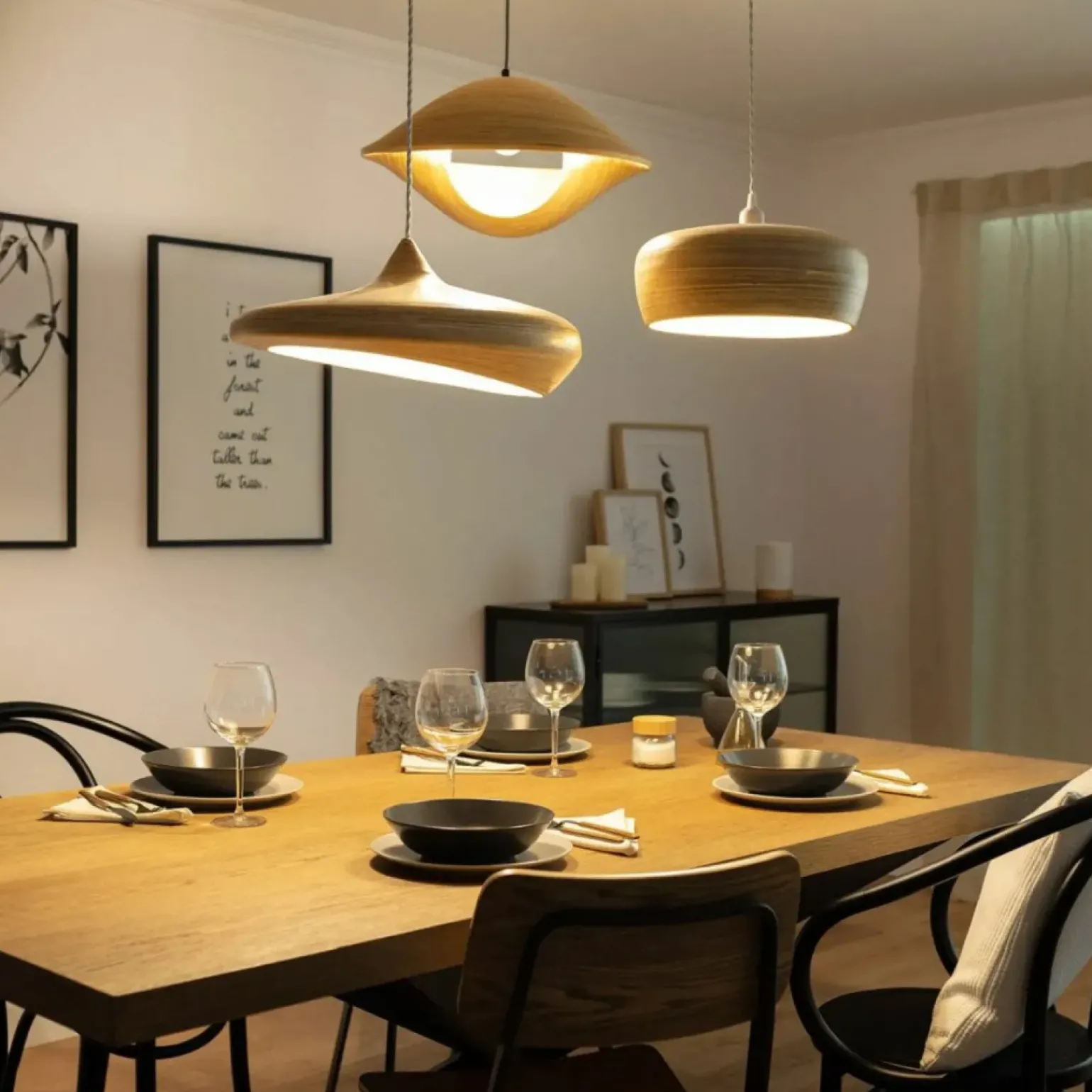 Best Sale Ponadczasowa lampa wisząca do kuchni ABR-LW4-BH-E27 BOHO | Kaja Żyrandole Nowoczesne