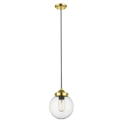 Clearance Ponadczasowa lampa wisząca P0454-01D-F7AC RIANO| Kaja Oświetlenie Żyrandole Nowoczesne