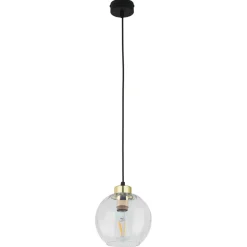 Sale Ponadczasowa lampa wisząca z ozdobnym kloszem TK 4646 z serii DEVI Żyrandole Nowoczesne