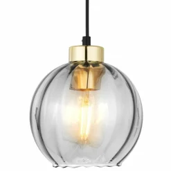 Sale Ponadczasowa lampa wisząca z ozdobnym kloszem TK 4646 z serii DEVI Żyrandole Nowoczesne