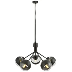 Fashion Ponadczasowa lampa wisząca z 5 kloszami 1139/5 NOVA | Kaja Oświetlenie Żyrandole Nowoczesne