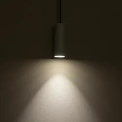 Fashion Ponadczasowa lampa wisząca, tuba 12,5cm 10900 FOURTY | Kaja Żyrandole Nowoczesne