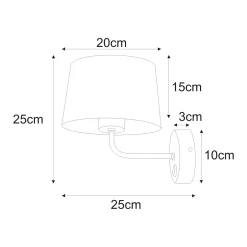 Sklep Kaja Ponadczasowa lampa z włącznikiem K-4361 REMI WHITE | Kaja Oświetlenie