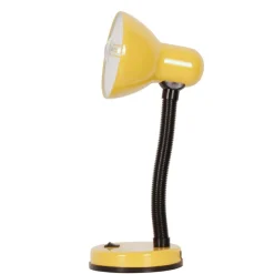Sklep Kaja Ponadczasowa lampka biurkowa K-MT-203 ŻÓŁTY CARIBA | Kaja Oświetlenie