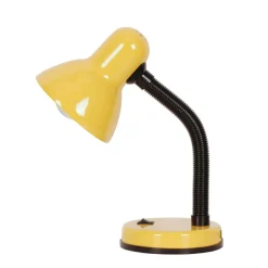 Sklep Kaja Ponadczasowa lampka biurkowa K-MT-203 ŻÓŁTY CARIBA | Kaja Oświetlenie