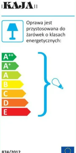 Sklep Kaja Ponadczasowa lampka nocna z abażurem TK 2935 MAJA WHITE | Kaja