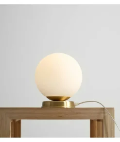 Sklep Kaja Ponadczasowa lampka stołowa z okrągłym kloszem 1076B40_S z serii BALL