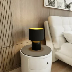 Sklep Kaja Ponadczasowa lampka stołowa z abażurem 1323/LN1 ASPEN | Kaja