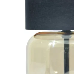 Sklep Kaja Ponadczasowa lampka stołowa do sypialni TB-63748-BL-AMB DORME | Kaja