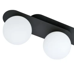 Sklep Kaja Ponadczasowa listwa sufitowa z białymi kloszami 1118/3 PLAZA | Kaja