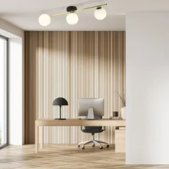 Cheap Ponadczasowa, prosta lampa sufitowa do holu 1248/3 z serii SPLENDI Żyrandole Nowoczesne