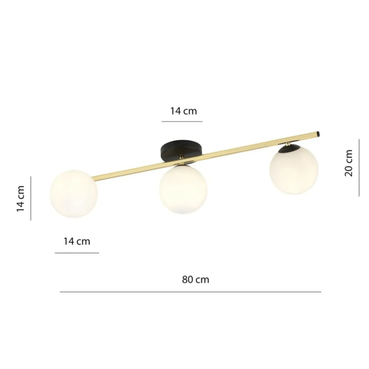 Cheap Ponadczasowa, prosta lampa sufitowa do holu 1248/3 z serii SPLENDI Żyrandole Nowoczesne