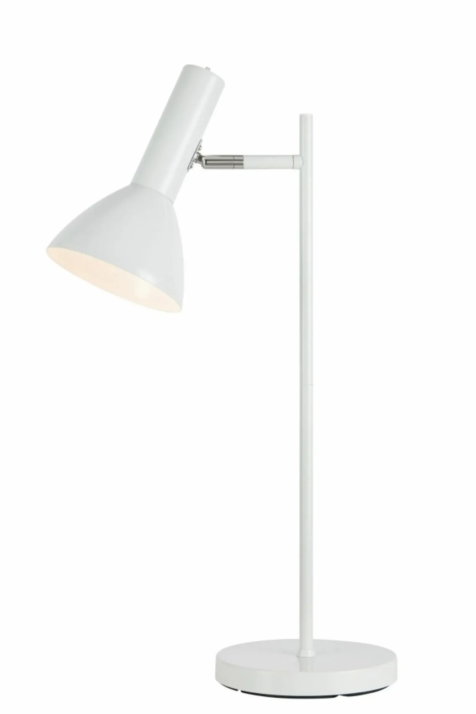 Sklep Kaja Ponadczasowa, regulowana, biała lampka biurkowa 108688 METRO | Kaja