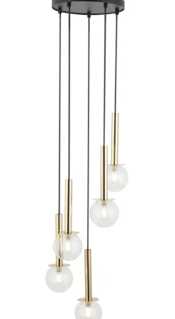 Store Ponadczasowa, stylowa lampa wisząca z kulami SIG 40759 DAISY | Kaja Żyrandole Nowoczesne