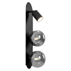 Sklep Kaja Ponadczasowy kinkiet ścienny, lampa z kloszami K-5483 z serii ARIES