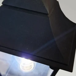 Sklep Kaja Ponadczasowy kinkiet ogrodowy CP7-2-BLACK z serii CHAPEL