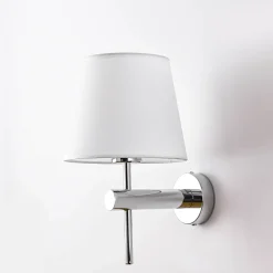 Sklep Kaja Ponadczasowy kinkiet z abażurem LP-1133/1W CH TIVOLI | Kaja