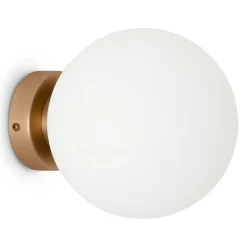 Sklep Kaja Ponadczasowy kinkiet z kloszem ⌀18cm MOD321WL-01G2 z serii BASIC FORM