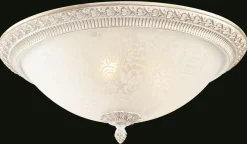 Sklep Kaja Ponadczasowy plafon do sypialni C908-CL-03-W PASCAL | Kaja Oświetlenie