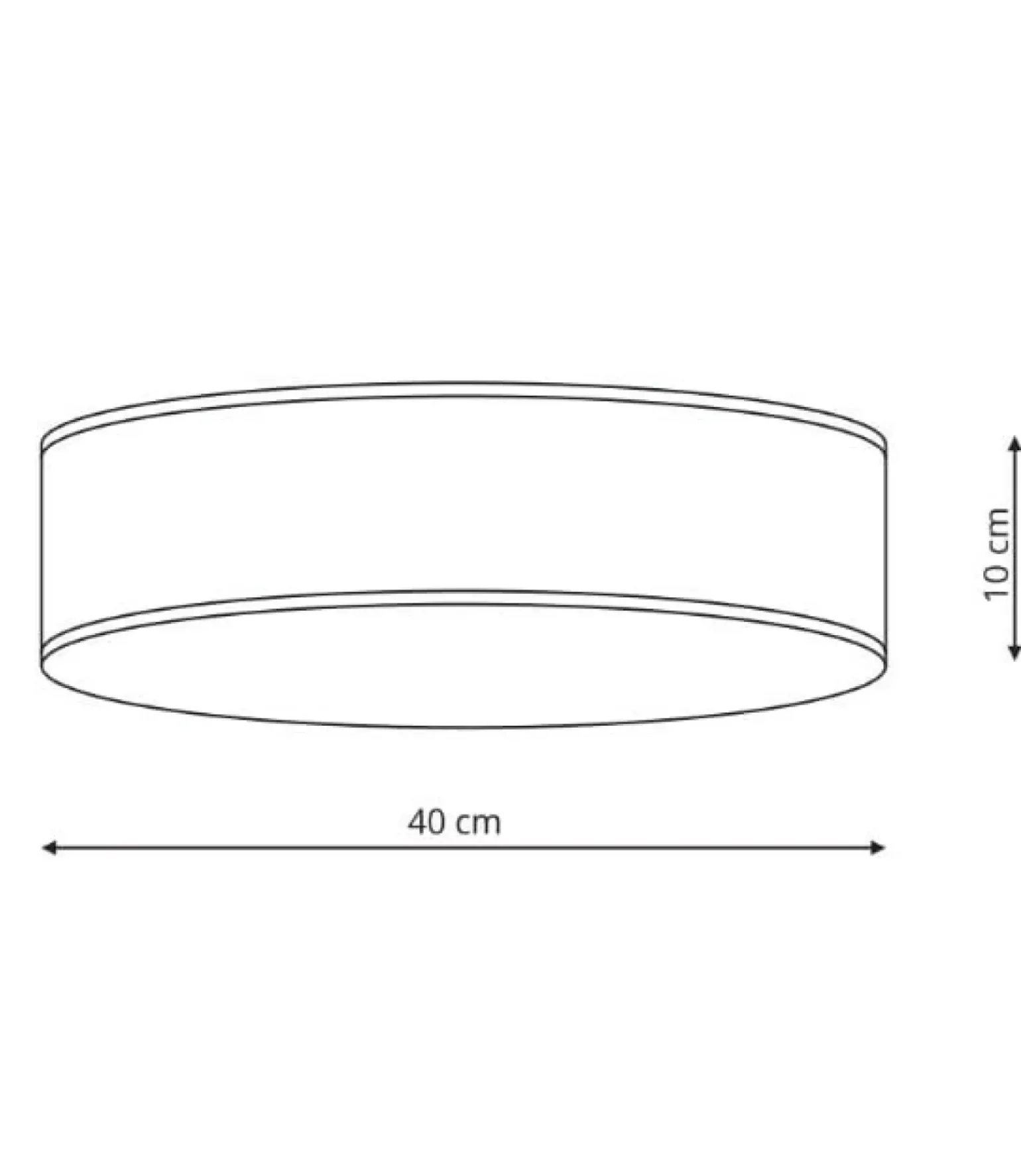 Discount Ponadczasowy, szary plafon ⌀40cm LP-81008/3C GRY ALTO | Kaja Żyrandole Nowoczesne