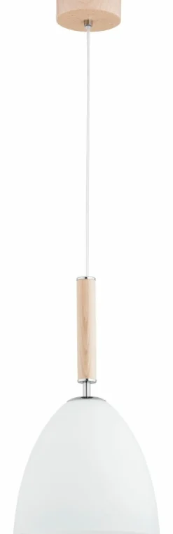 Store Ponadczasowy zwis z drewnianymi elementami AL 61209 TAVOS | Kaja Żyrandole Nowoczesne