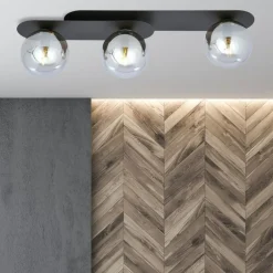 Sklep Kaja Potrójna, dwupoziomowa lampa sufitowa listwa 1119/3 PLAZA | Kaja