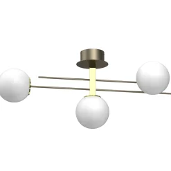 Sklep Kaja Potrójna, efektowna lampa sufitowa - molekuły LX 4622 SATELIT | Kaja