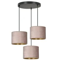 Clearance Potrójna lampa do przytulnej sypialni 1053/3PREM HILDE PREMIUM | Kaja Żyrandole Nowoczesne