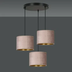Clearance Potrójna lampa do przytulnej sypialni 1053/3PREM HILDE PREMIUM | Kaja Żyrandole Nowoczesne
