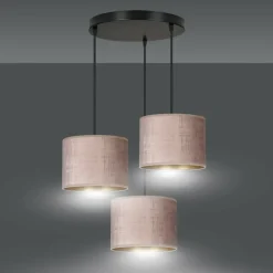 Clearance Potrójna lampa do przytulnej sypialni 1053/3PREM HILDE PREMIUM | Kaja Żyrandole Nowoczesne