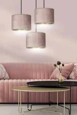 Clearance Potrójna lampa do przytulnej sypialni 1053/3PREM HILDE PREMIUM | Kaja Żyrandole Nowoczesne