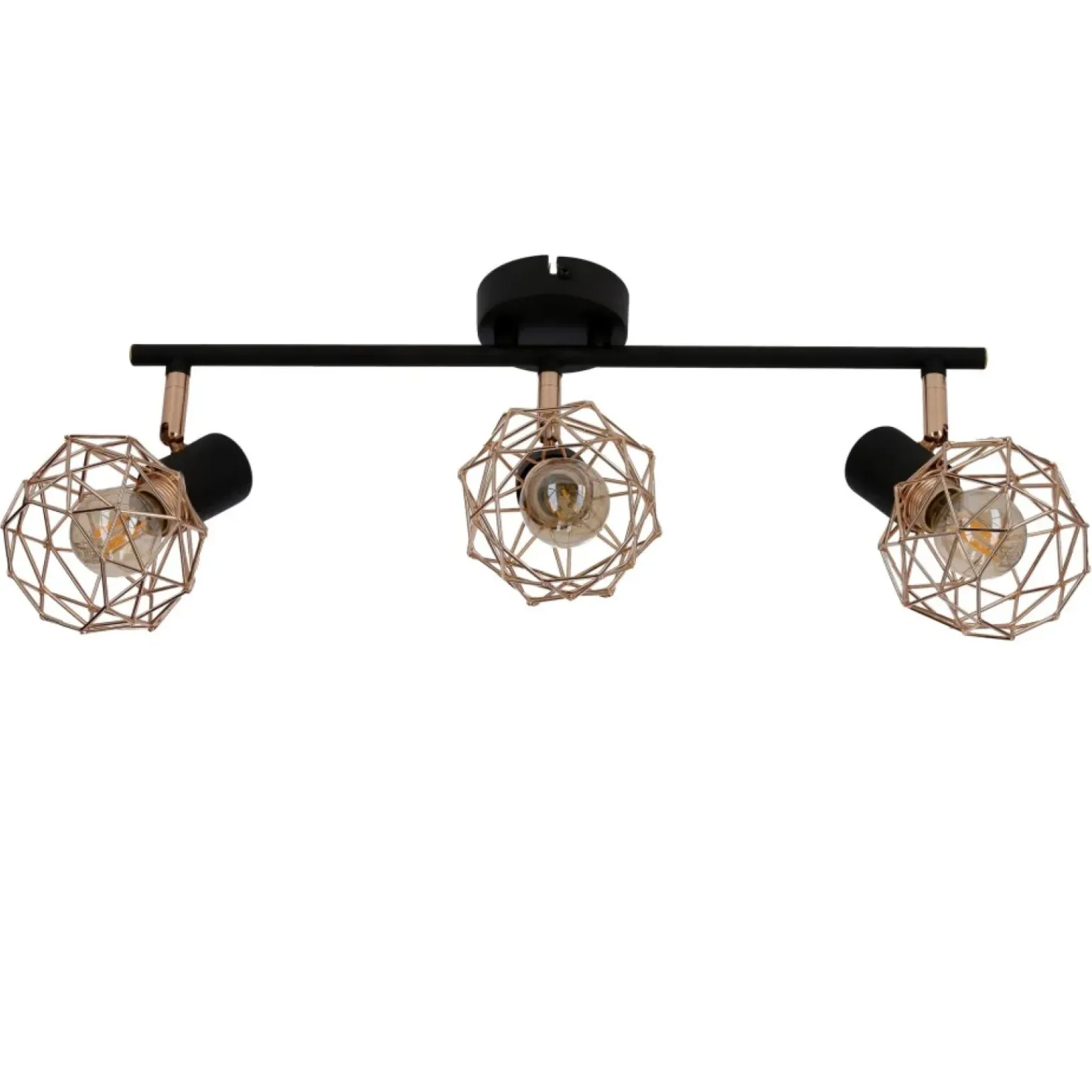 Best Sale Potrójna lampa sufitowa, druciane reflektory 93-22219 z serii ACROBAT | Kaja Ośw Żyrandole Nowoczesne