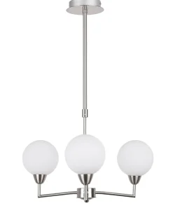 Cheap Potrójna lampa sufitowa z mi kloszami 33-05441 z serii LOGOS | Kaja Oświetl Żyrandole Nowoczesne