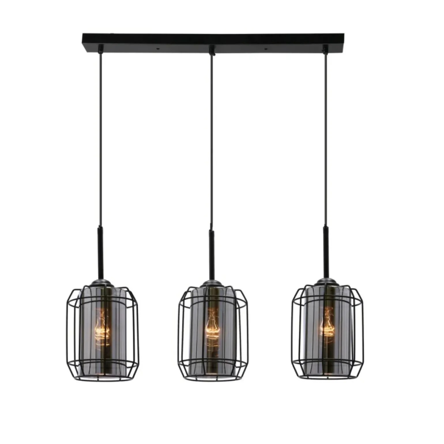 Store Potrójna lampa wisząca na listwie, do kuchni 33-08435 z serii JONERA Żyrandole Nowoczesne