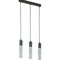 Discount Potrójna lampa wisząca na listwie, tuby nad stół TK 855 z serii LOOK Żyrandole Nowoczesne