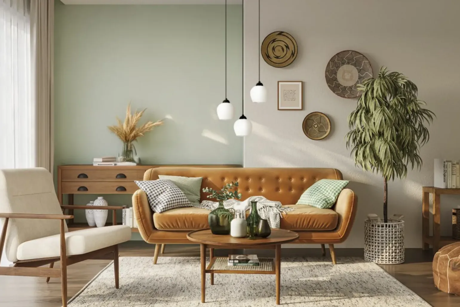 Store Potrójna lampa wisząca, regulowana wysokość K-5601 z serii ABRO Żyrandole Nowoczesne