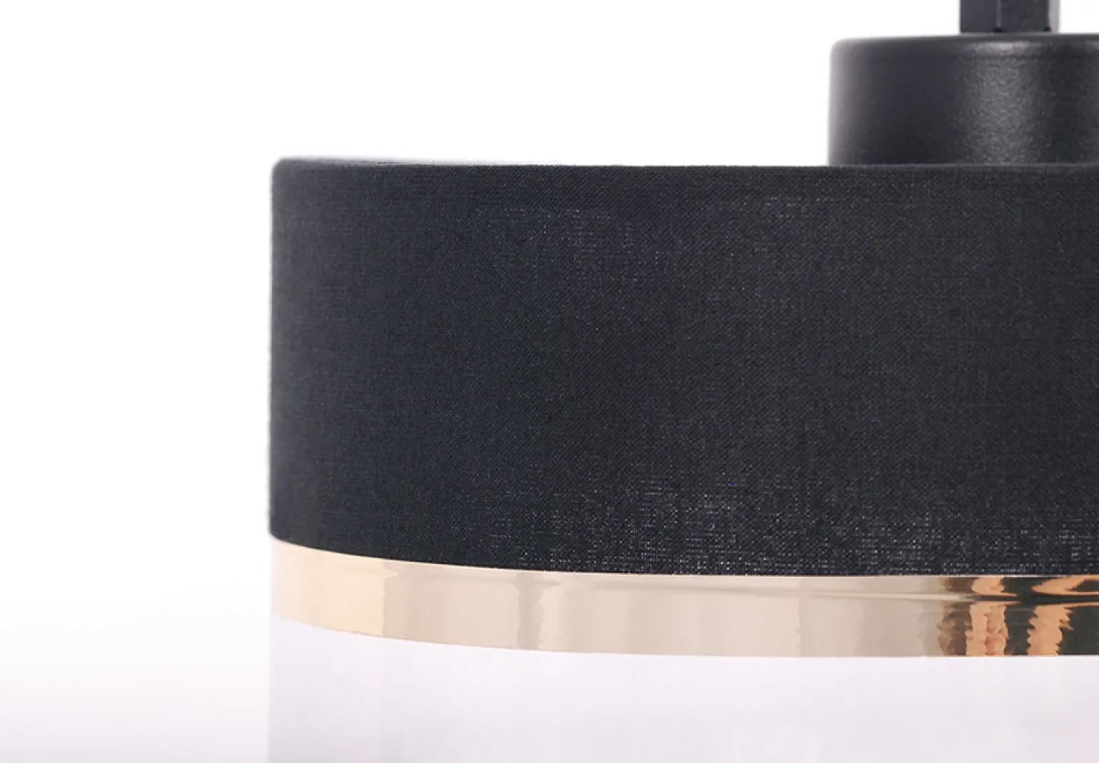 Sklep Kaja Potrójna lampa wisząca, w kolorze czerni i złota K-5202 z serii NICEA