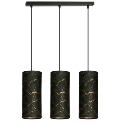 Best Potrójna lampa wisząca z abażurami 1056/3 KARLI | Kaja Oświetlenie Żyrandole Nowoczesne