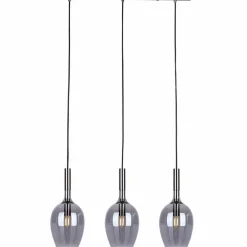 Best Sale Potrójna lampa wisząca z ozdobnymi kloszami ML8814 LUGANO | Kaja Żyrandole Nowoczesne