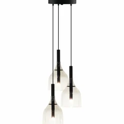 Best Sale Potrójna, subtelna lampa wisząca do salonu ANT 5097 BOTOR | Kaja Żyrandole Nowoczesne