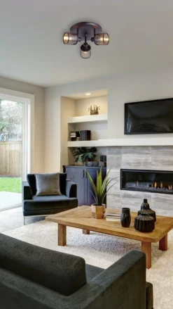 Best Potrójny reflektor na okrągłej podstawie 98-83098 z serii CANABERA Żyrandole Nowoczesne