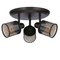 Best Potrójny reflektor na okrągłej podstawie 98-83098 z serii CANABERA Żyrandole Nowoczesne