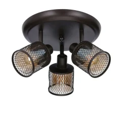 Best Potrójny reflektor na okrągłej podstawie 98-83098 z serii CANABERA Żyrandole Nowoczesne