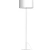 Sklep Kaja Prosta, biała lampa podłogowa z abażurem LX 3434 ARDEN | Kaja
