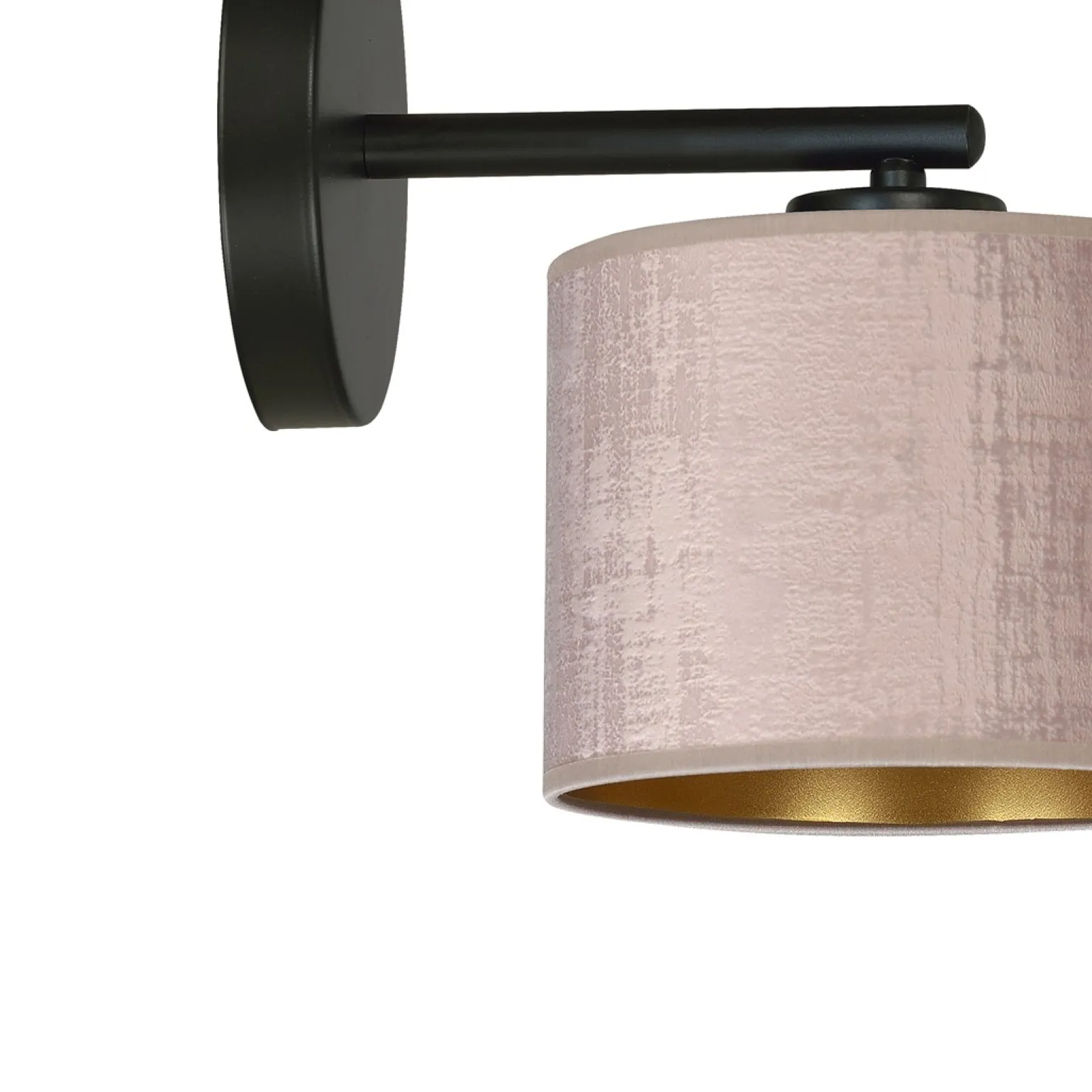 Sklep Kaja Prosta lampa ścienna z dwukolorowym abażurem 1053/K1 HILDE | Kaja