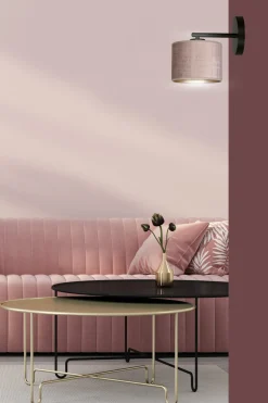 Sklep Kaja Prosta lampa ścienna z dwukolorowym abażurem 1053/K1 HILDE | Kaja
