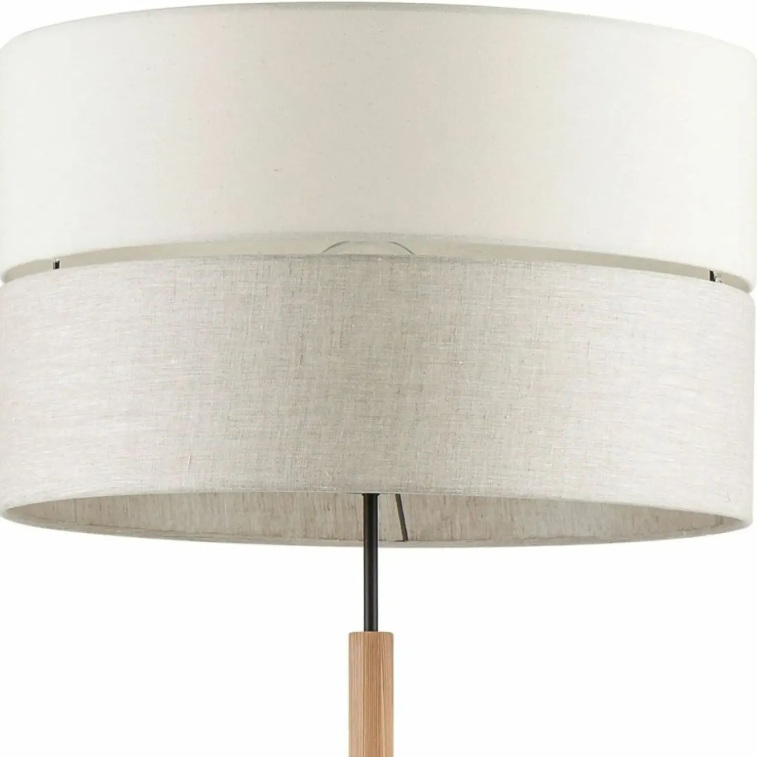 Sklep Kaja Prosta lampa podłogowa na drewnianej nodze TK 5597 z serii ECO | Kaja