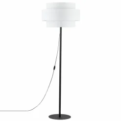 Sklep Kaja Prosta lampa podłogowa, podwójny abażur TK 5894 CALISTO WHITE | Kaja