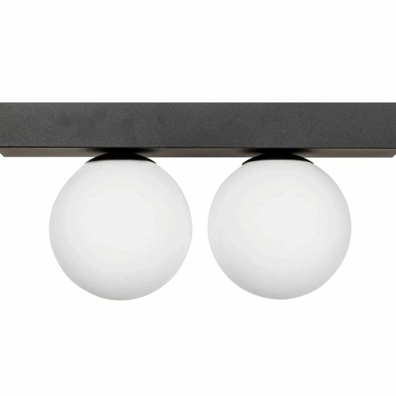 Outlet Prosta lampa sufitowa z 2 białymi kloszami ZM 1205 SPHERE | Kaja Żyrandole Nowoczesne