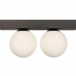 Outlet Prosta lampa sufitowa z 2 białymi kloszami ZM 1205 SPHERE | Kaja Żyrandole Nowoczesne